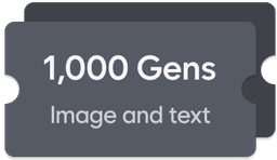 Add 1,000 generations
(approx. 20 stories)image