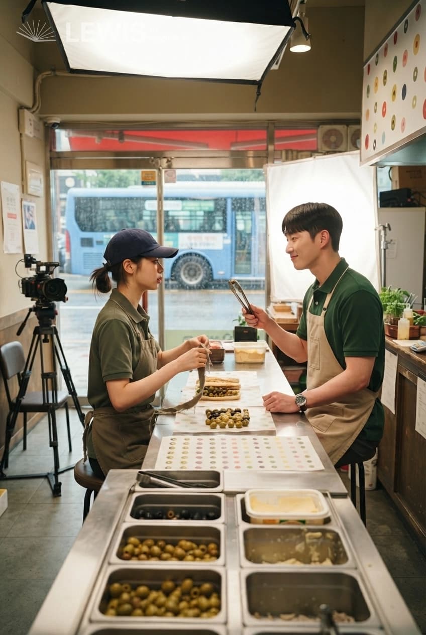 「내 주문은 처음입니다」남의 주문만 수백 개 만들던 보미가 처음으로 자기 걸 고르는 이야기. 