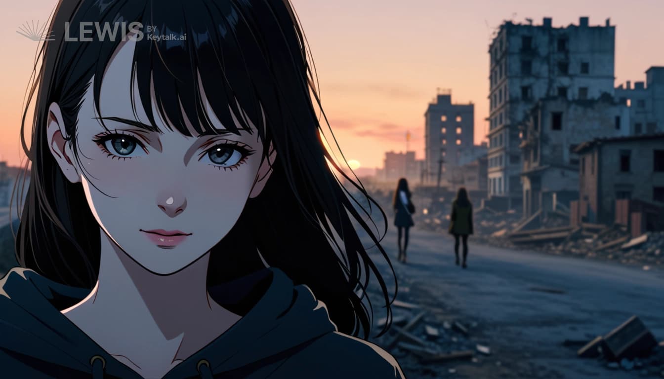 황량한 웃음의 도시
