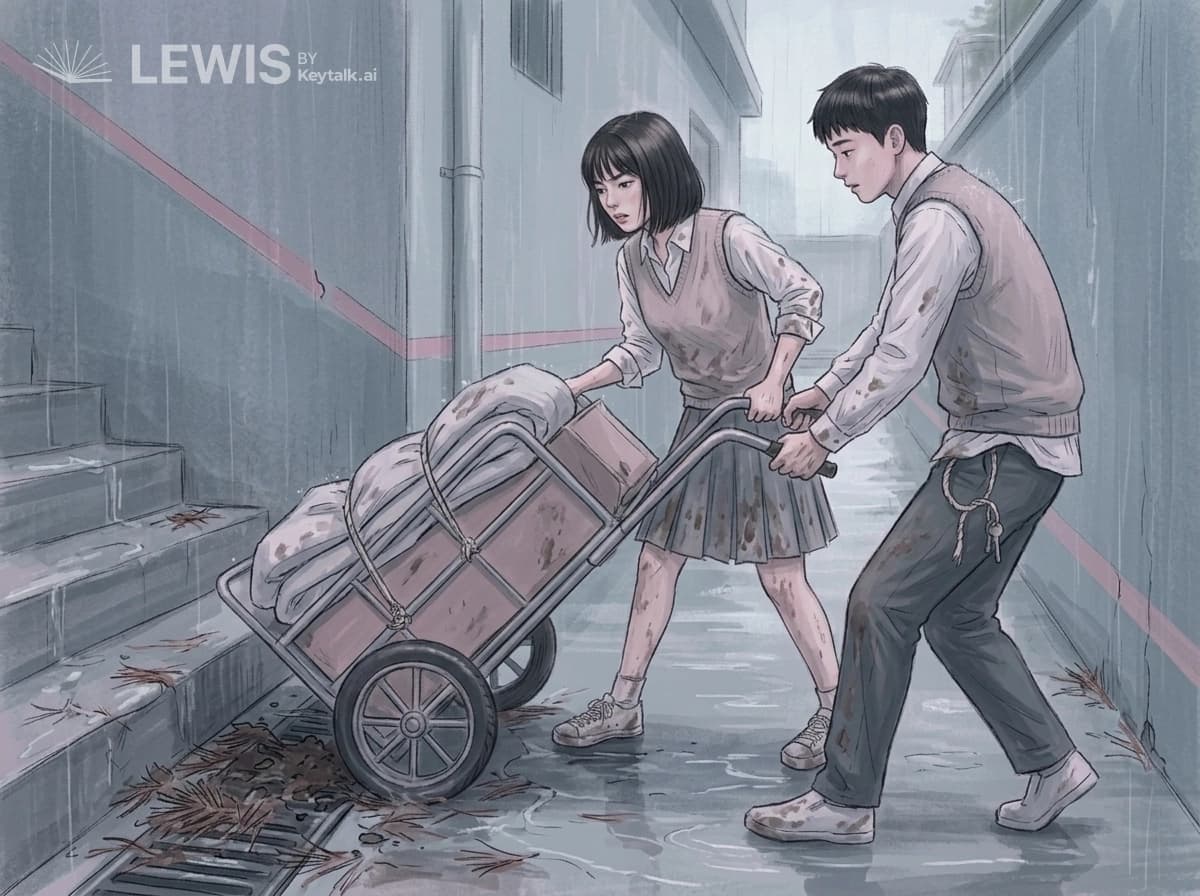 기울어진 짐수레