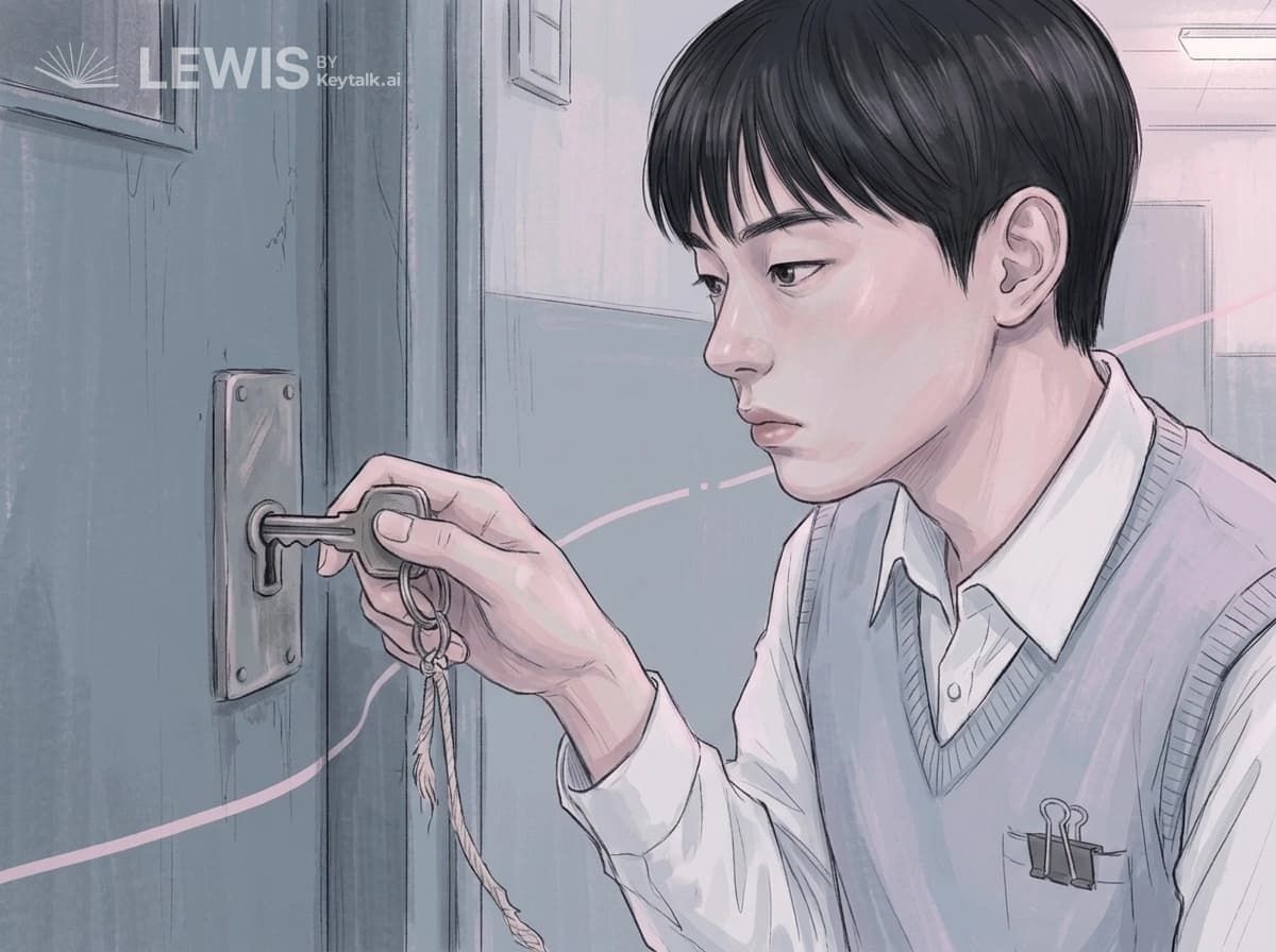 돌아가지 않는 열쇠