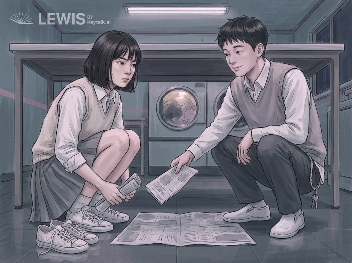 신문지 한 장의 몫