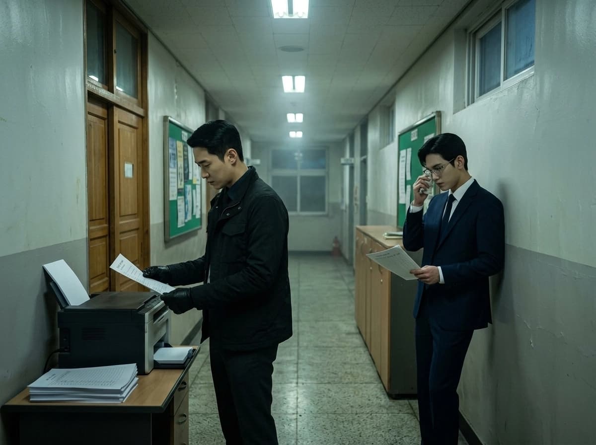 징계 통지서와 다음 신고