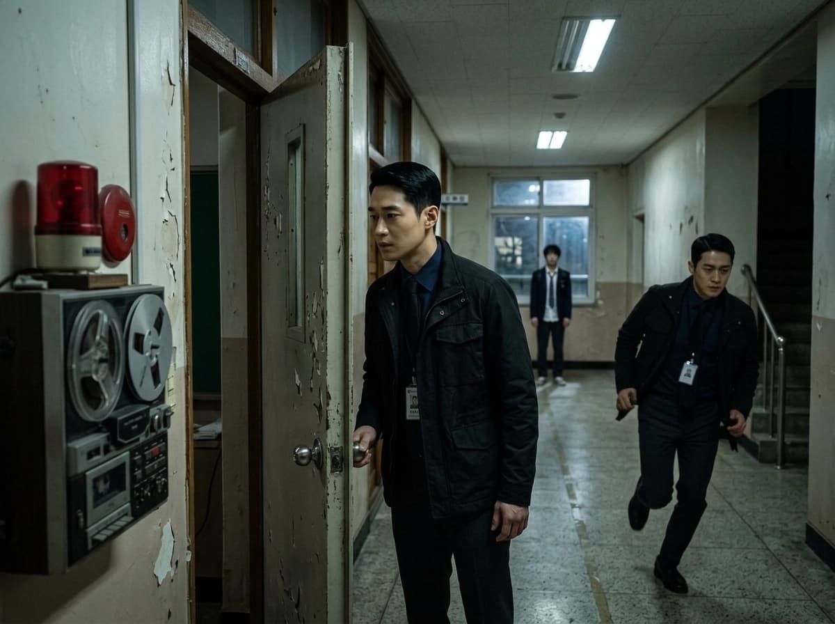 봉인 뜯긴 방송실