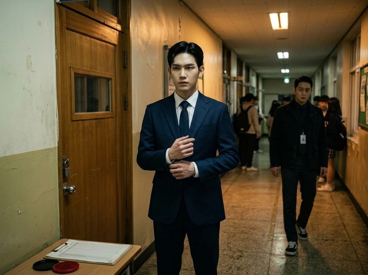 교장의 정돈된 제지