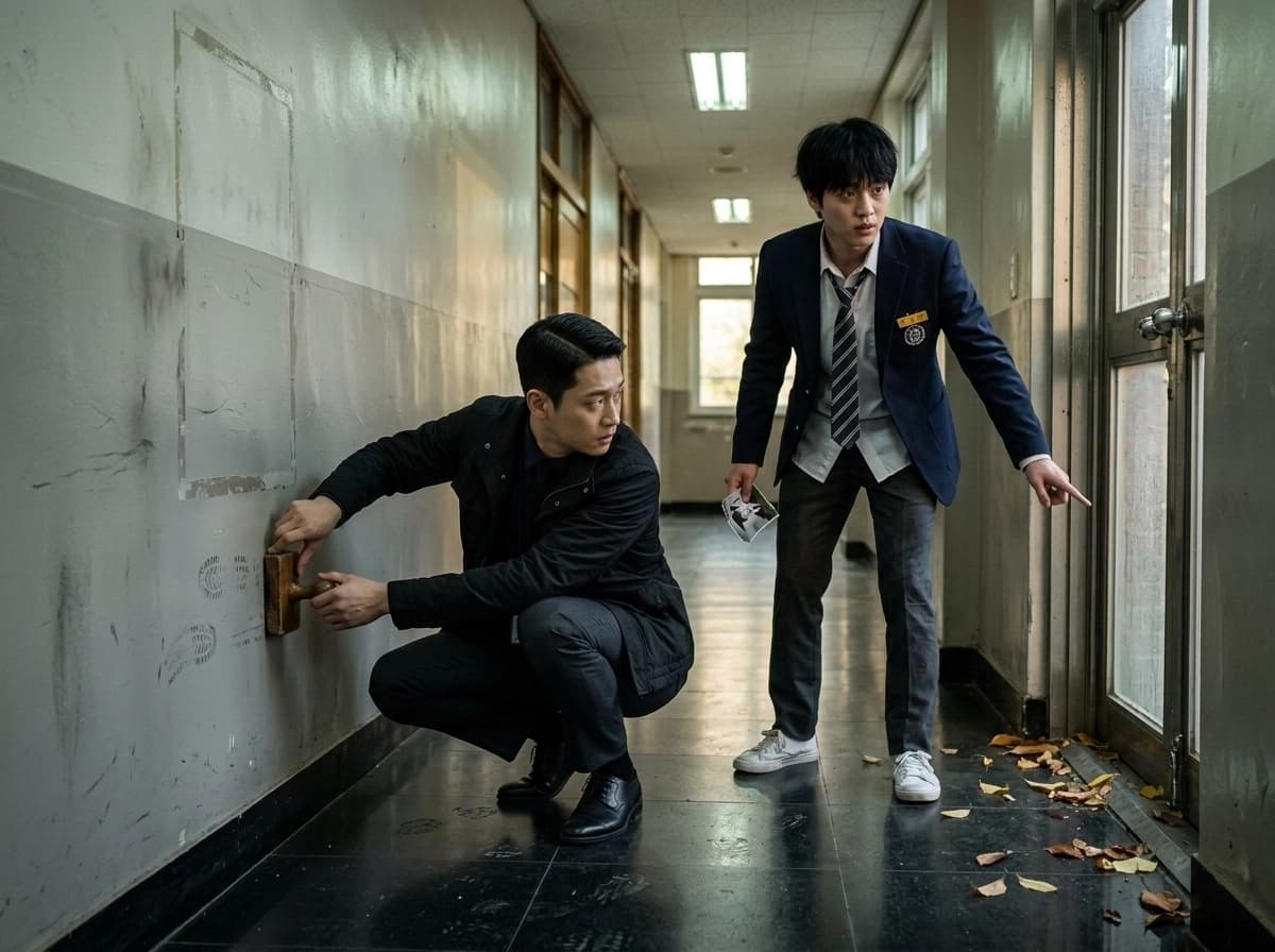 사각지대의 발자국