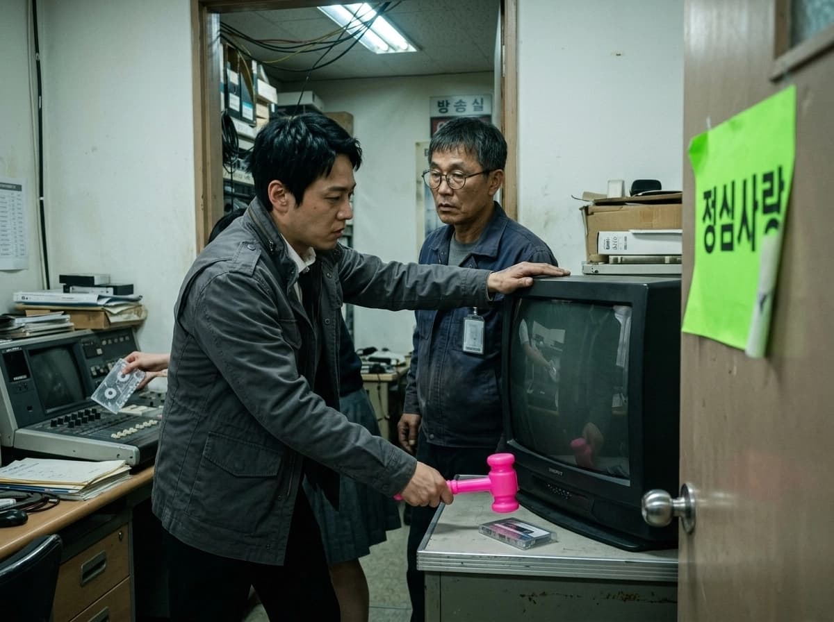 편집실의 지워지지 않은 자국