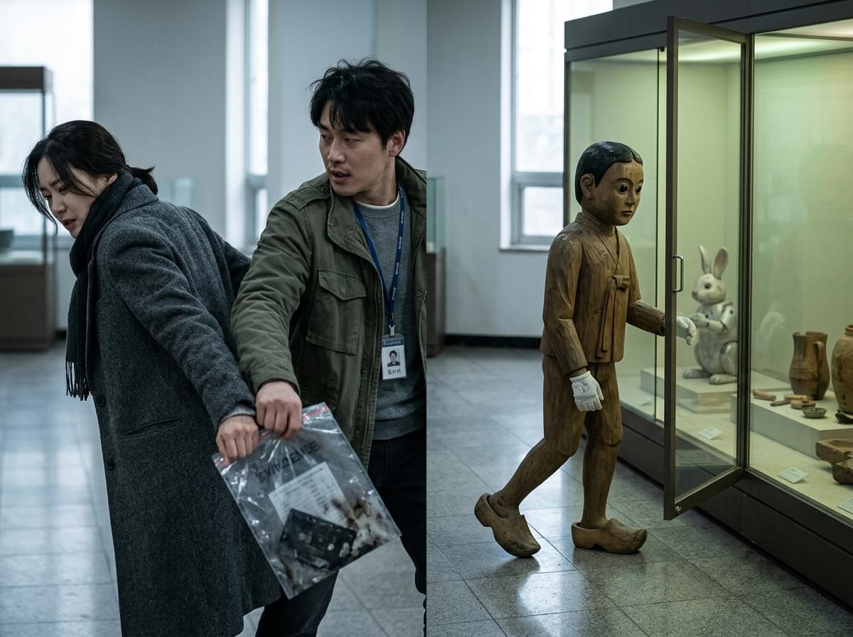 절반만 열린 문턱