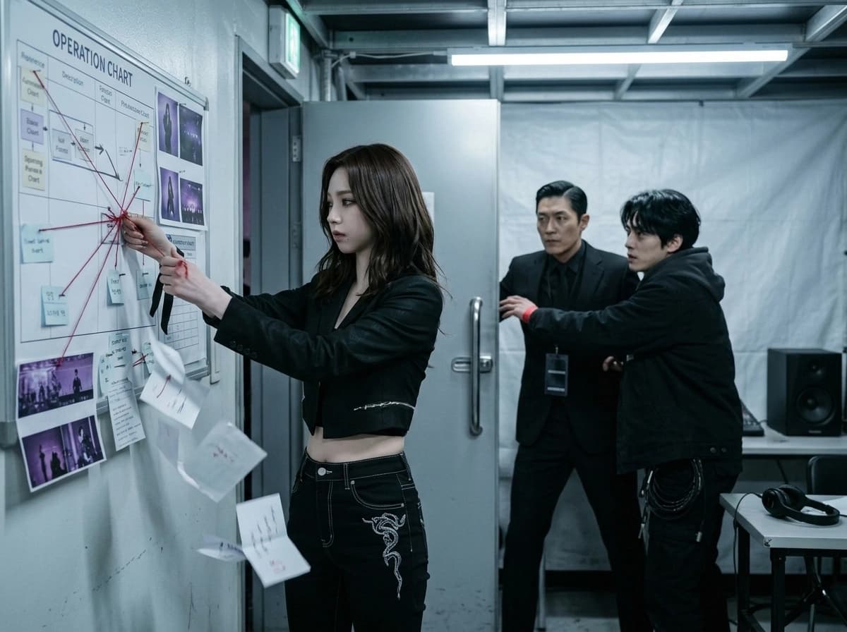 작전표의 빨간 실
