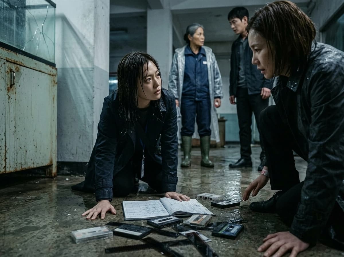 마르는 손자국의 순서