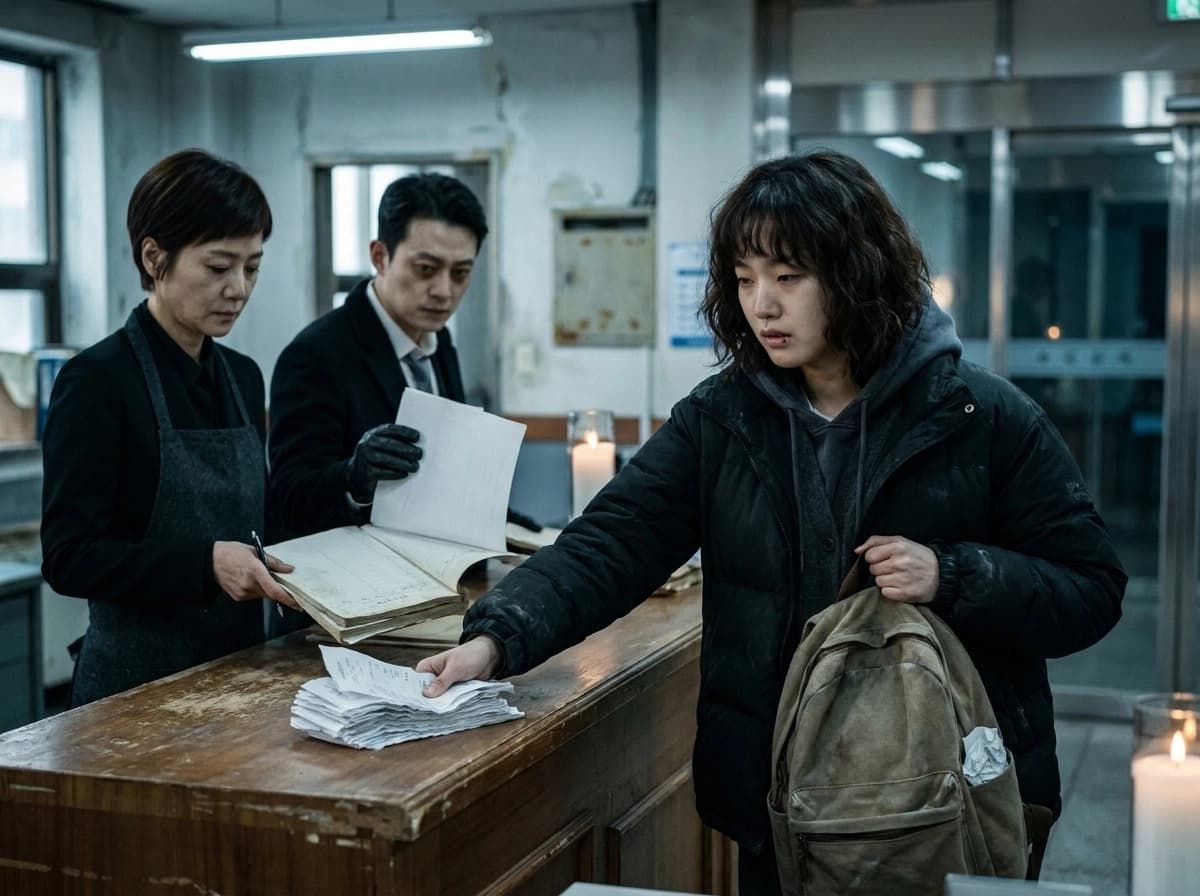 냉장 손잡이의 문장