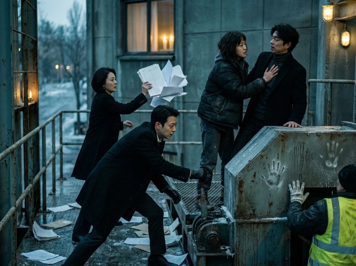 영수증을 읽는 사람들