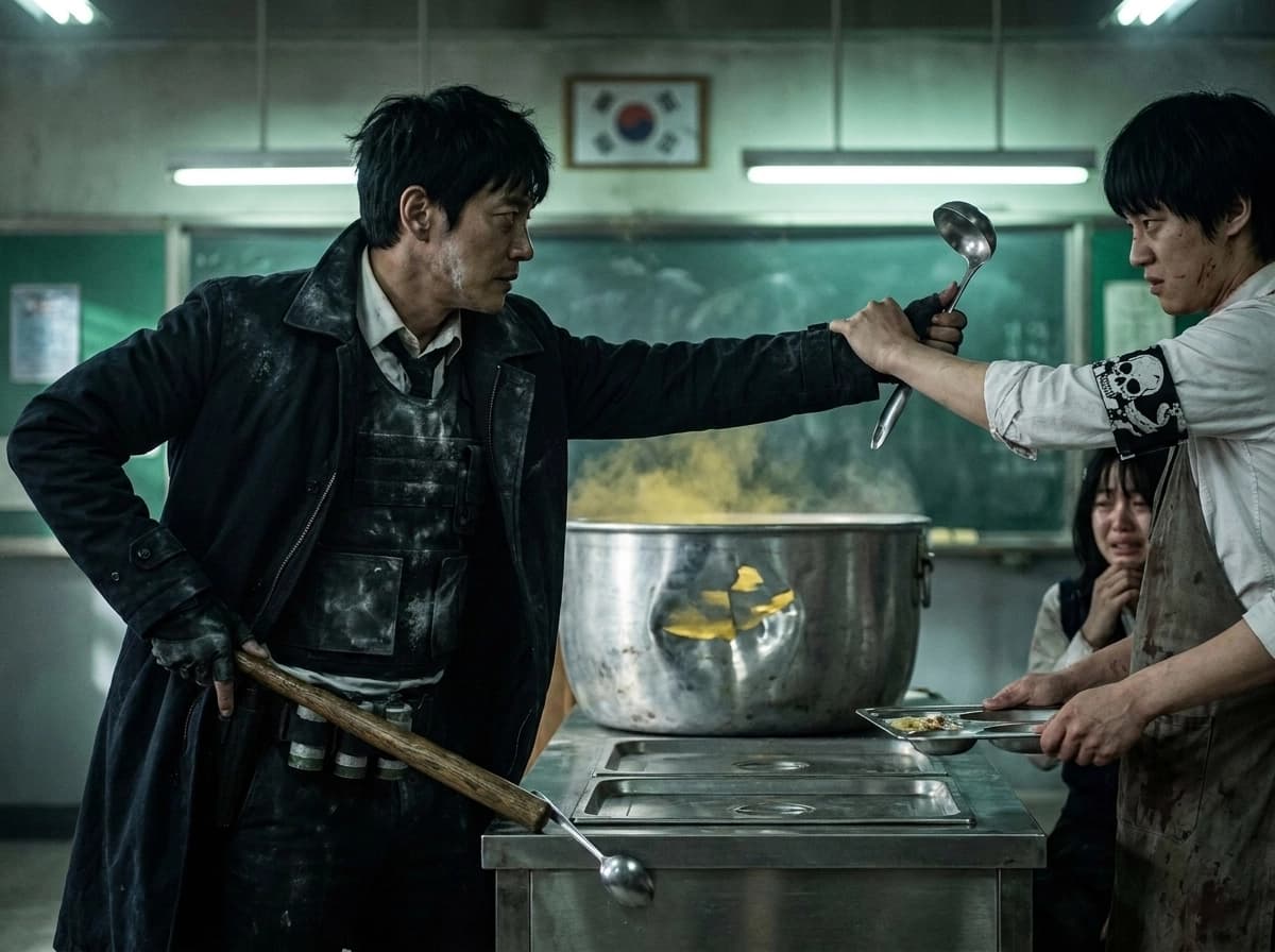 밥을 퍼 주는 왕