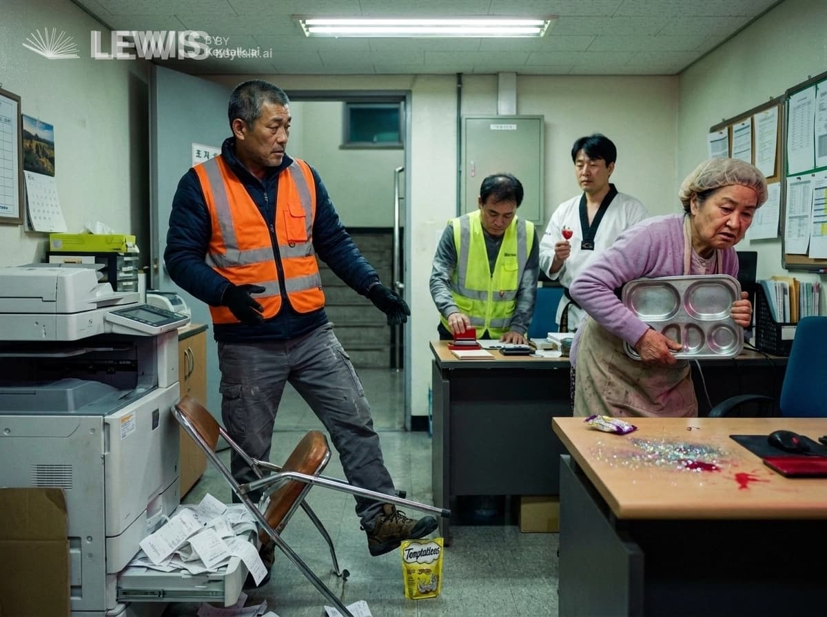 계단 아래의 울음