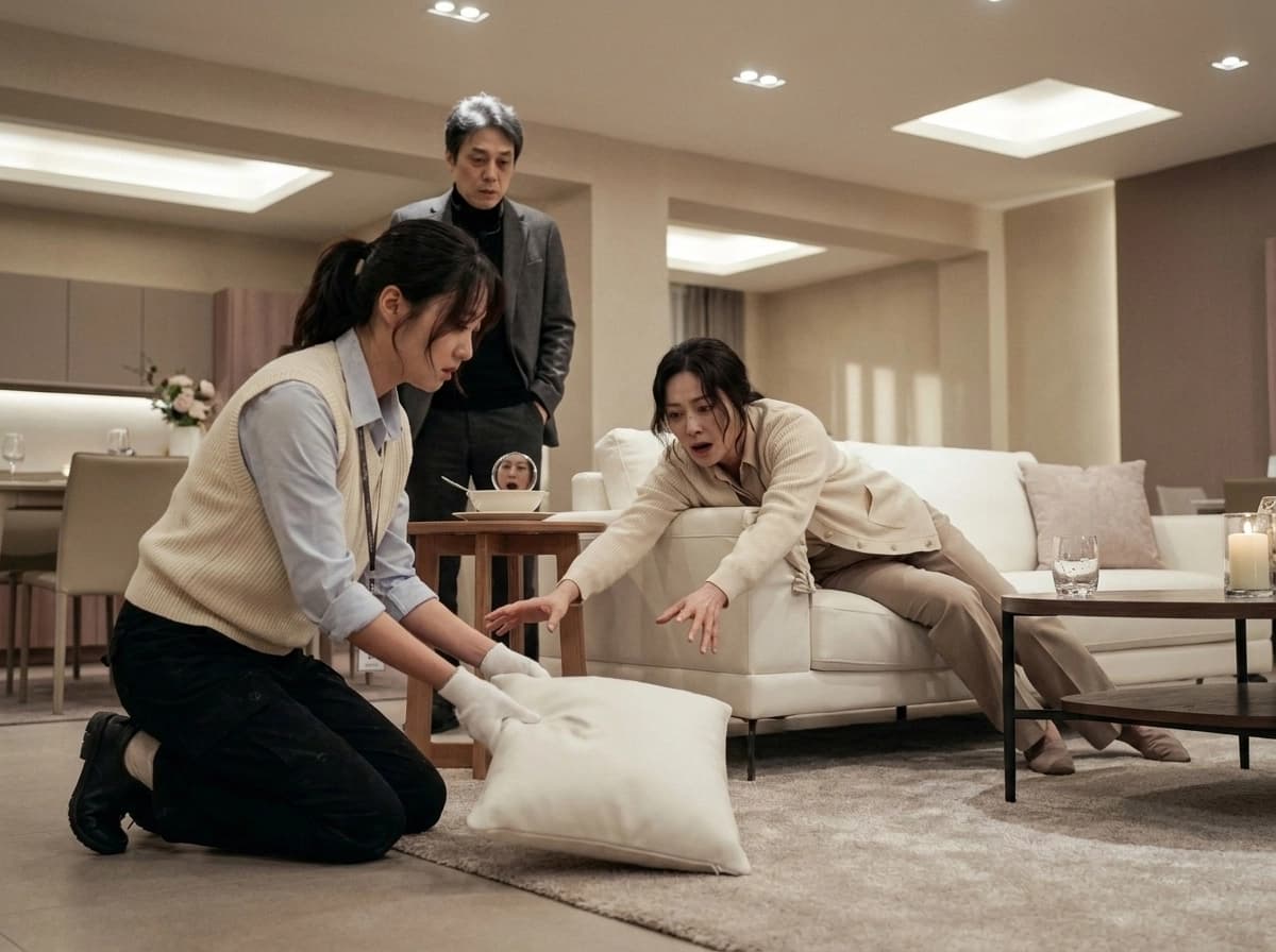 풀려난 발목, 돌아선 맨발