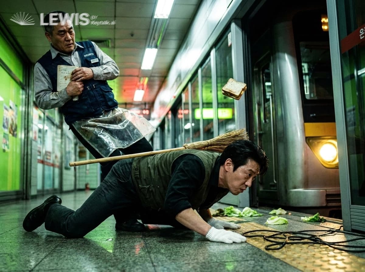 열린 문으로 사라진 소품