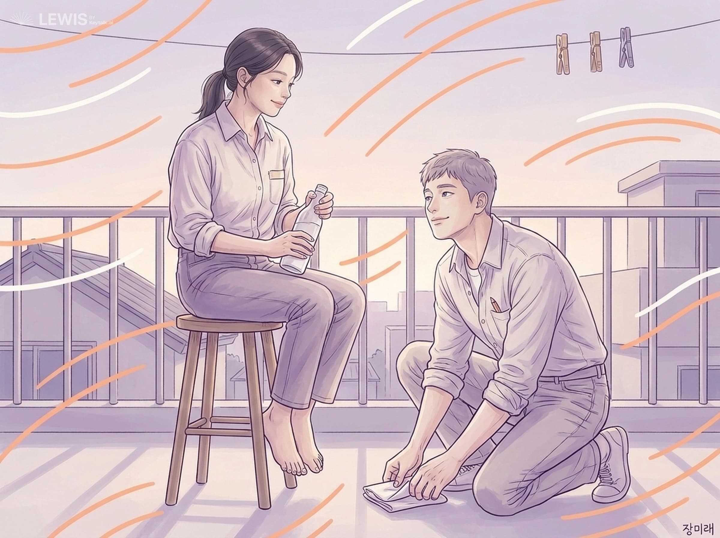 세 줄보다 먼저 나온 말