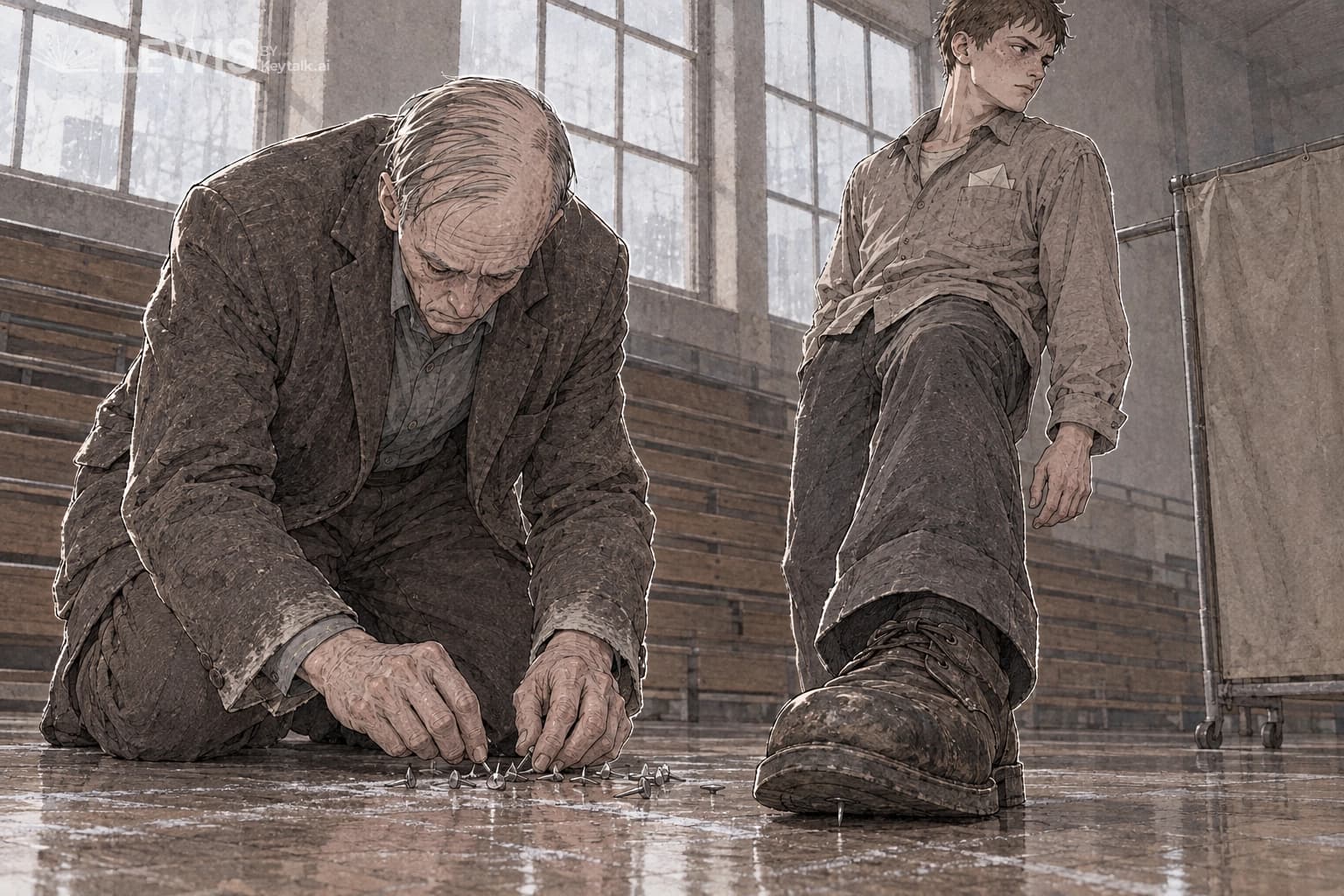 Cobbler's Nails on the Maple Floor