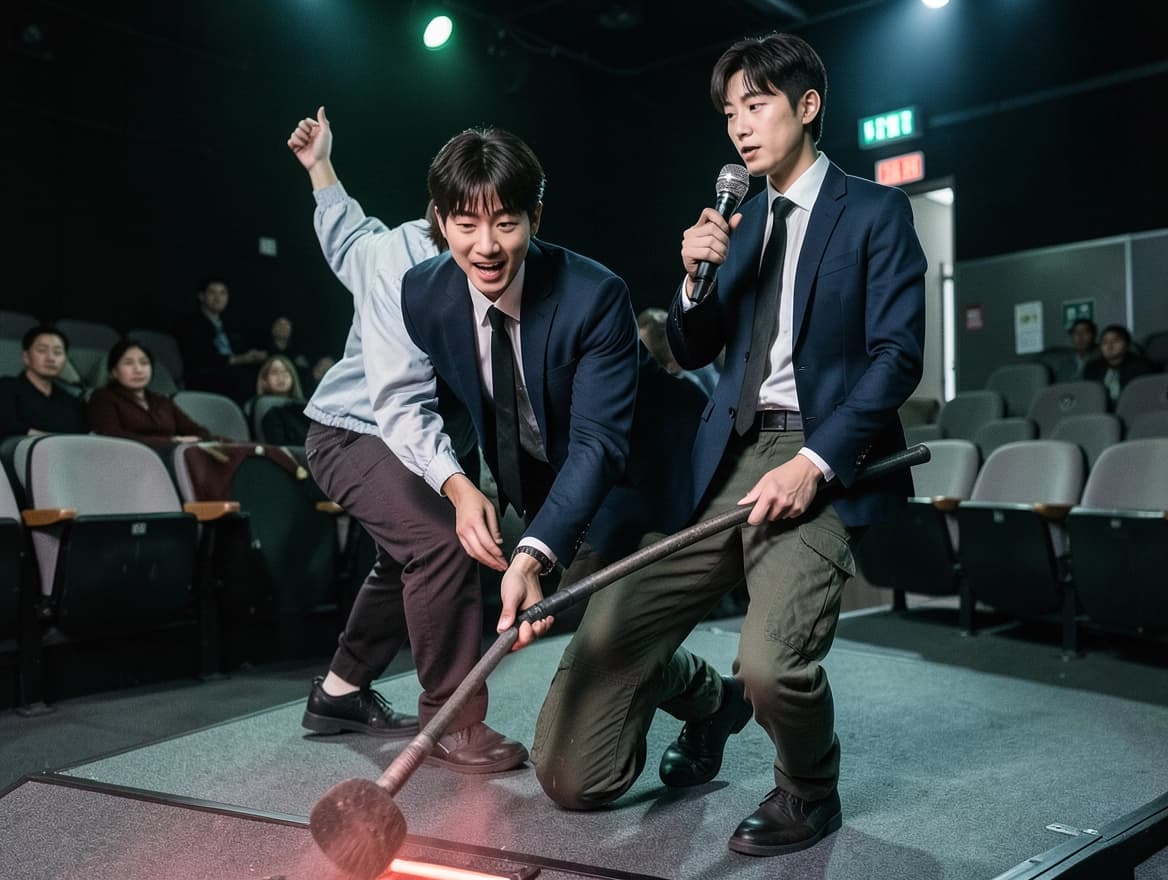 몇 초를 버는 손