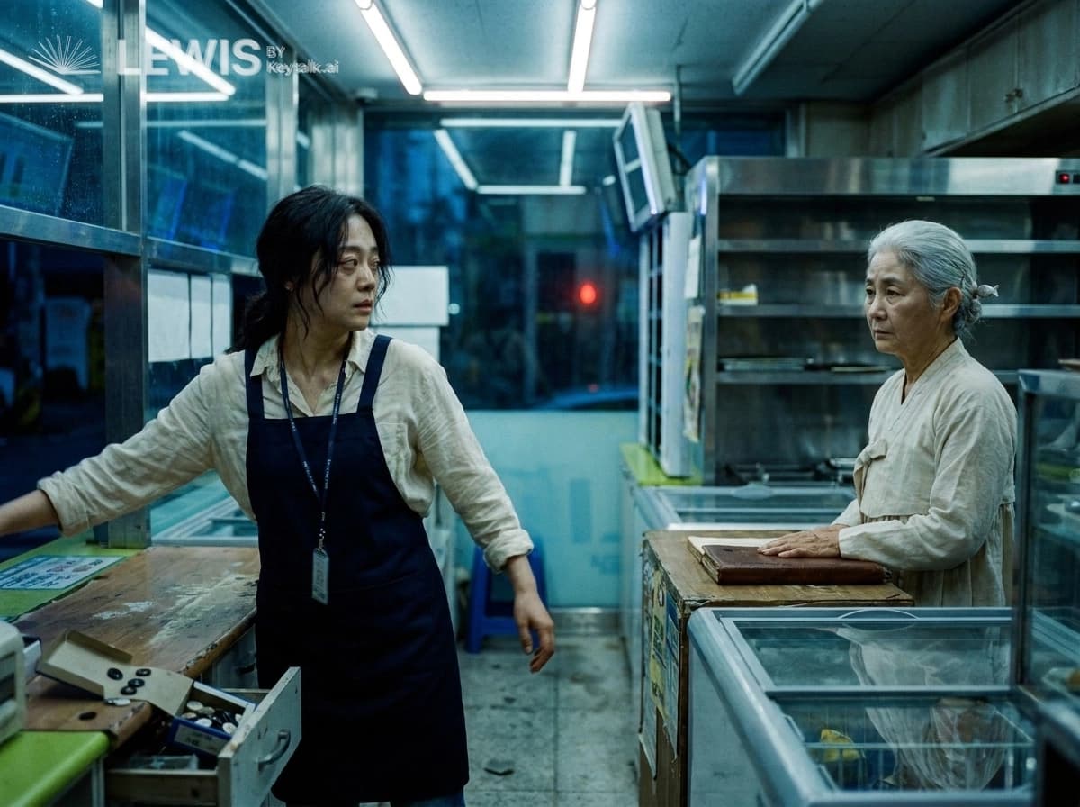 진열대 사이의 침묵