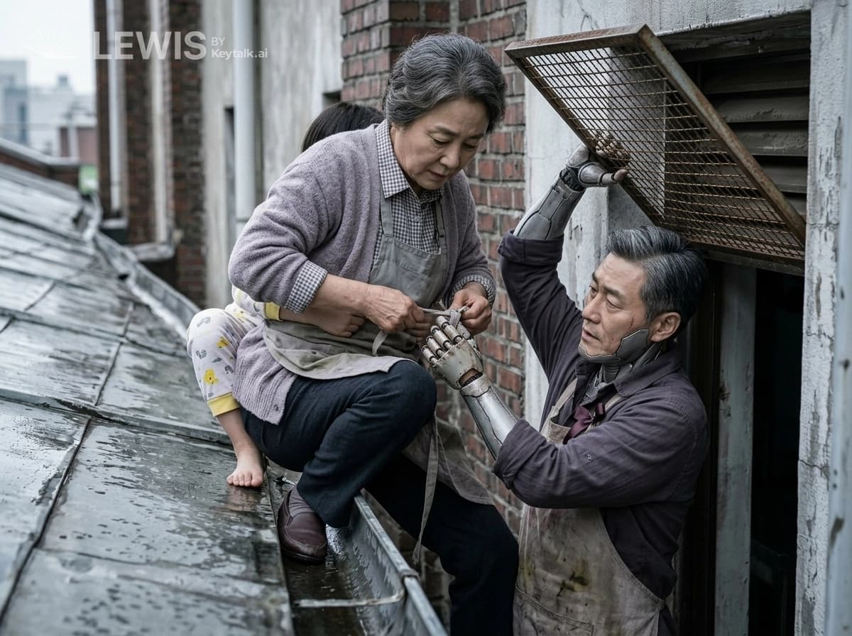 떠나는 줄의 반대쪽