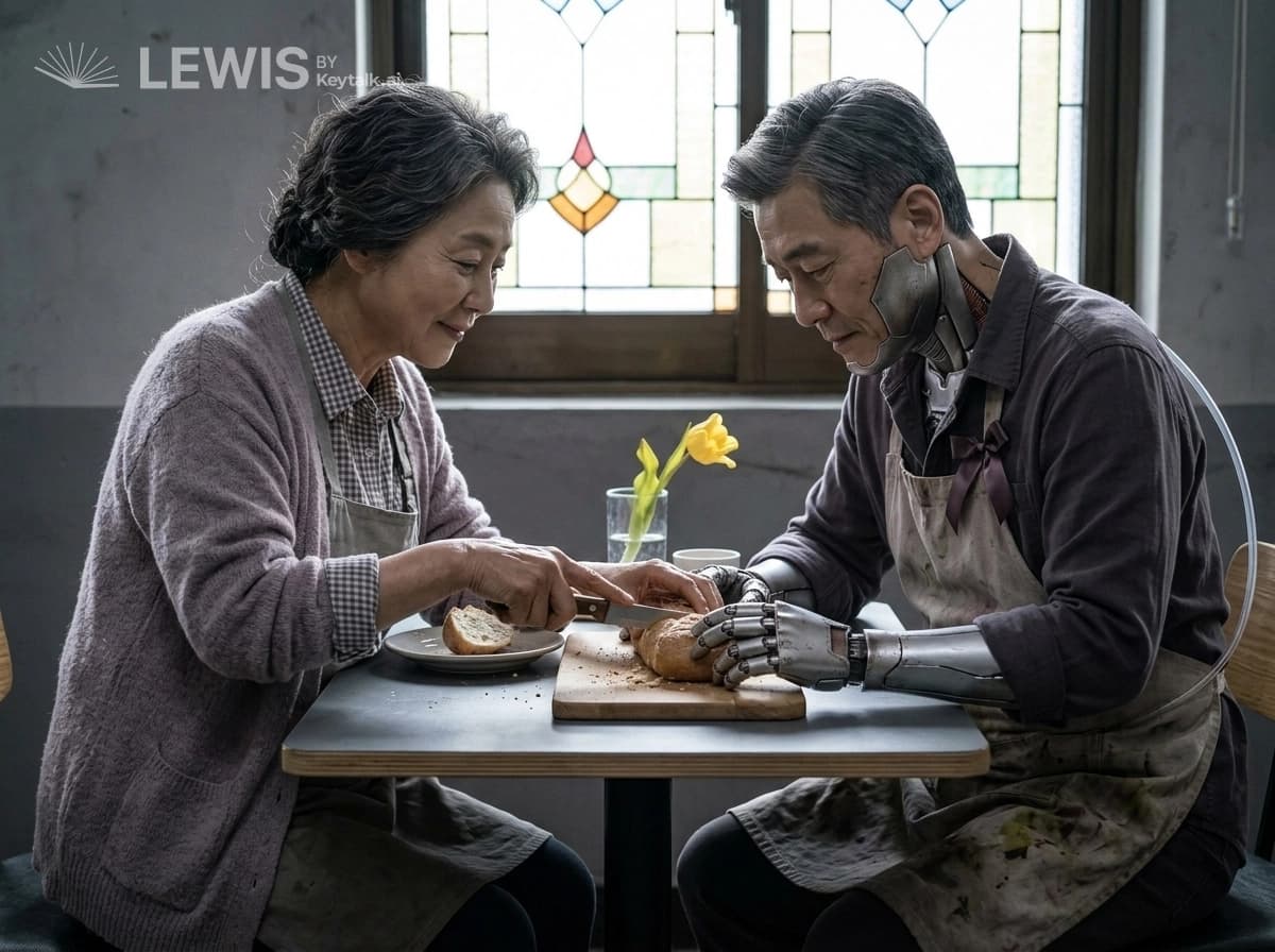 집이 도착하는 자리