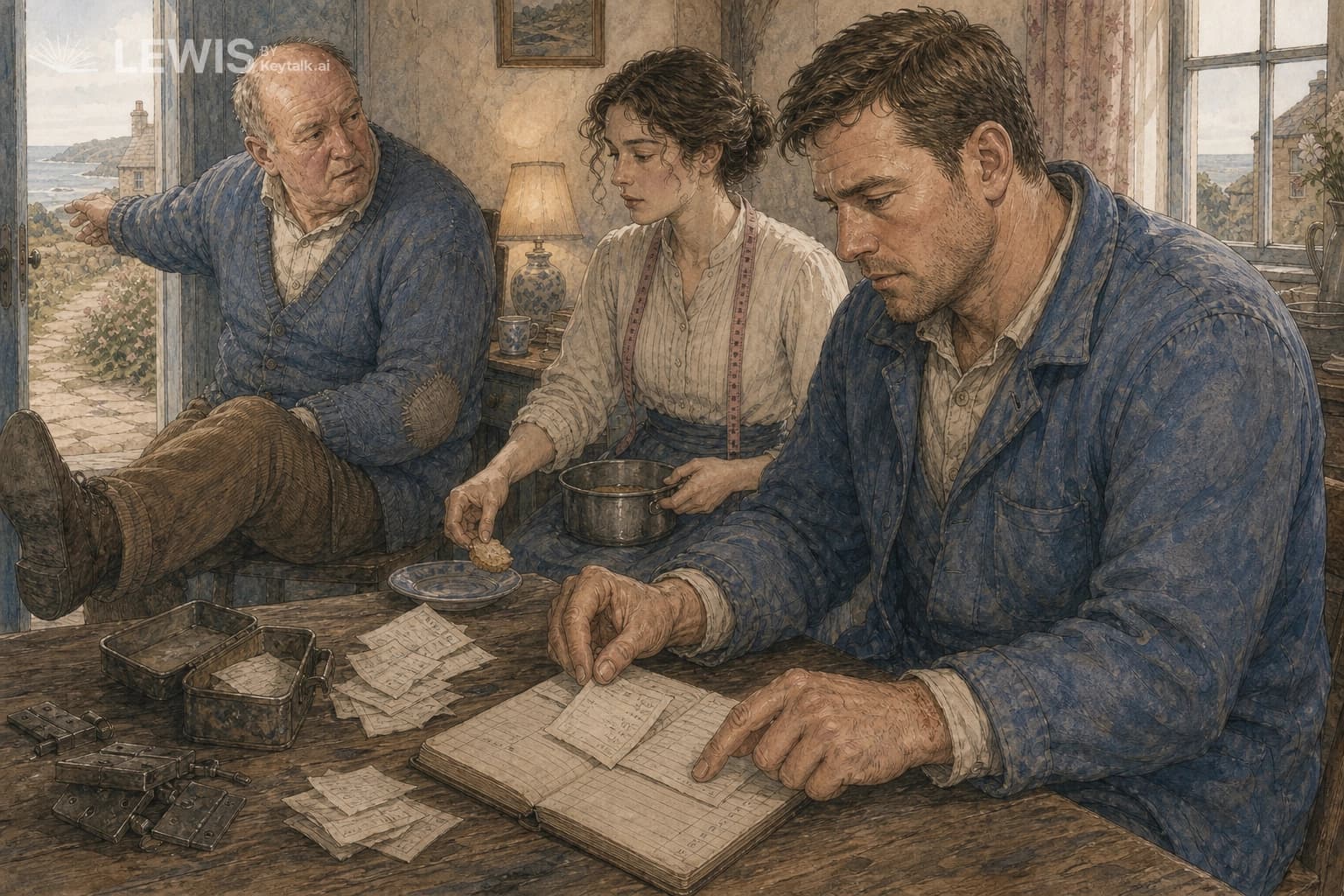 The Tin Beneath the Chair
