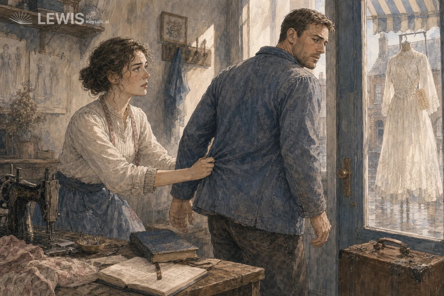 The Dress Beyond the Glass