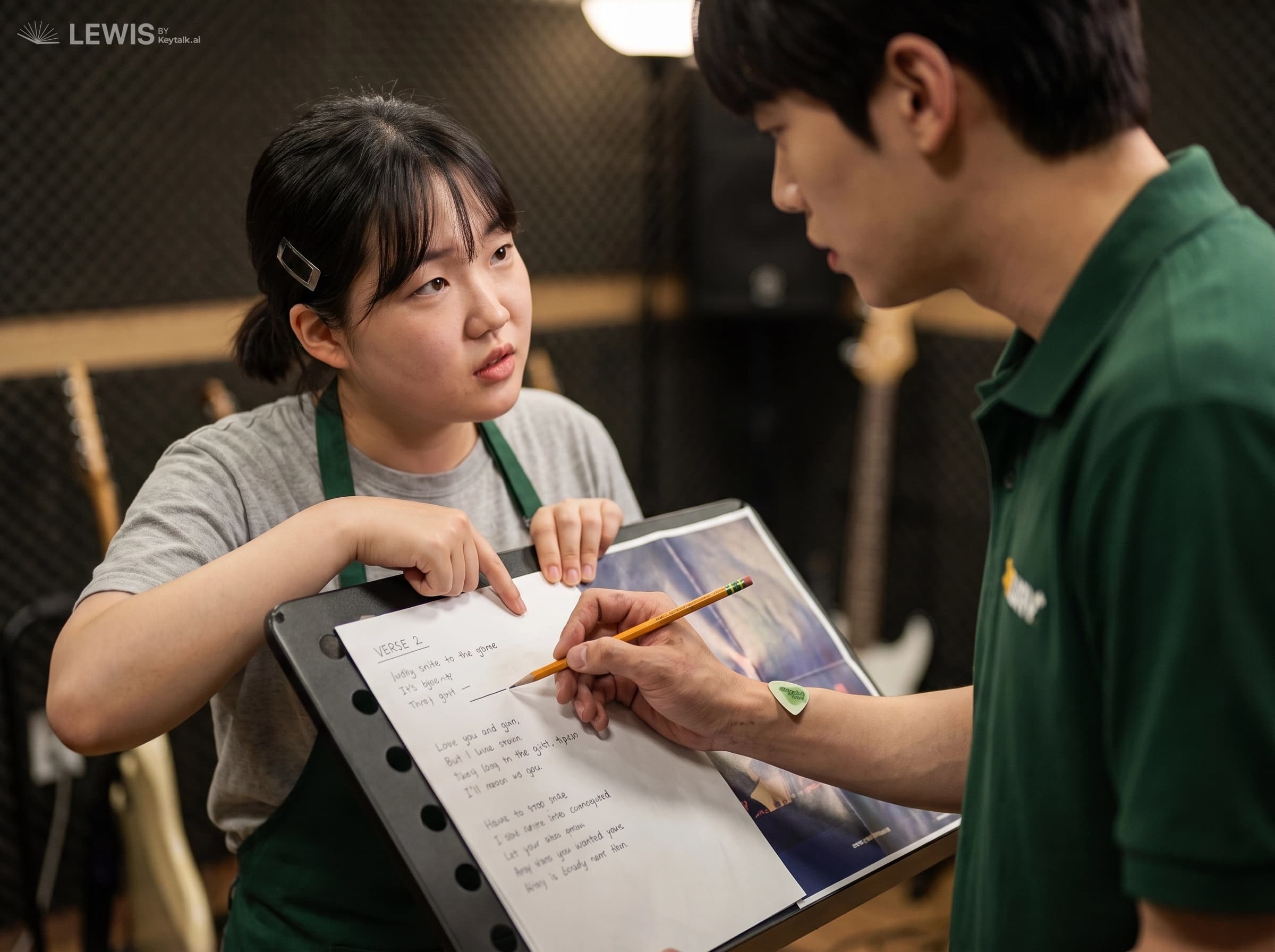 네 절 옆의 빈칸