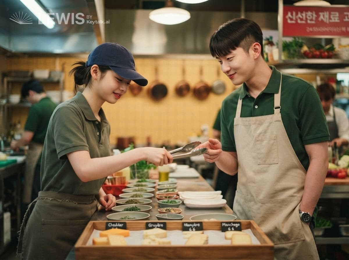 예약 버튼 앞의 부탁