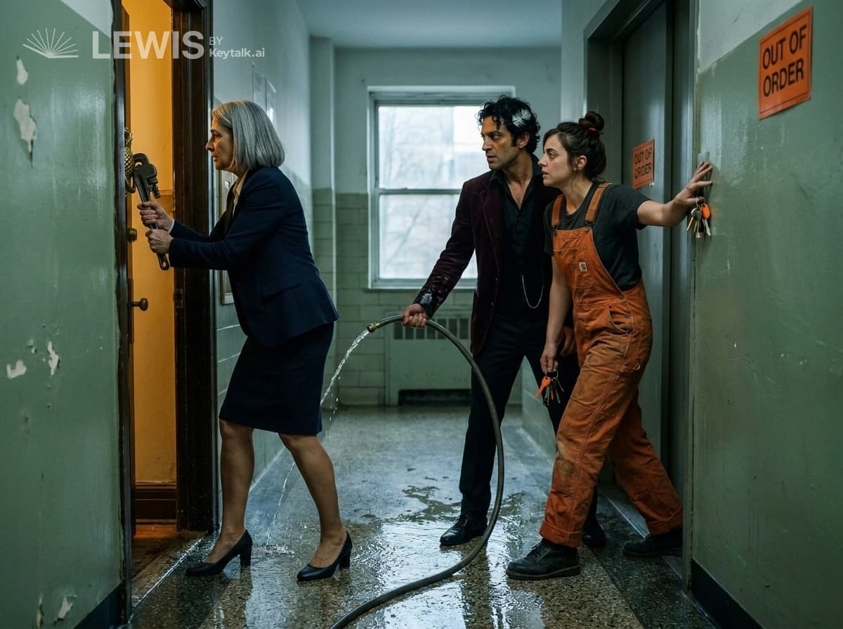 The Chairwoman Takes the Wrench