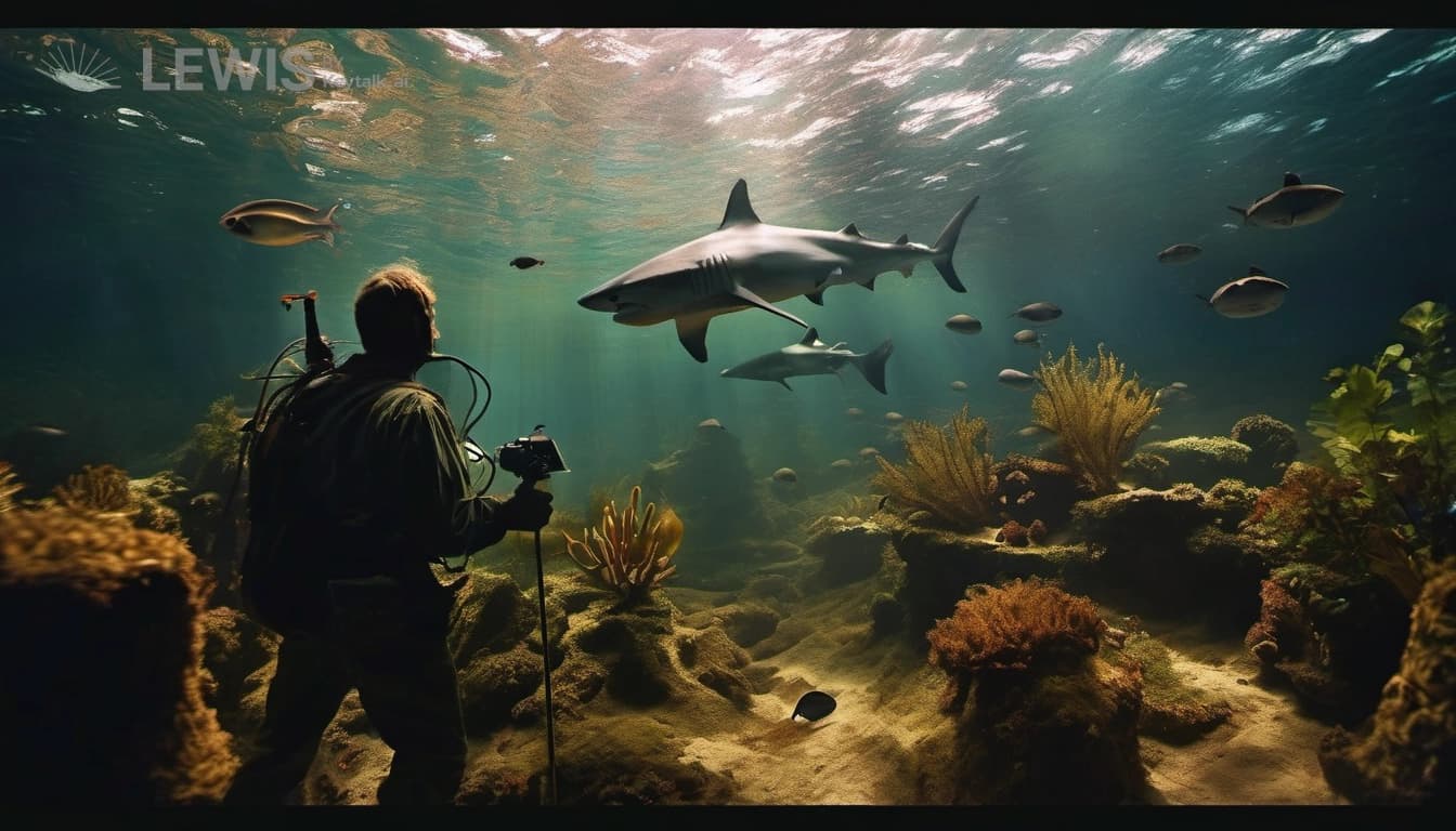 "Beneath the Depths: A Tale of Peril, Sharks, and Secrets"
